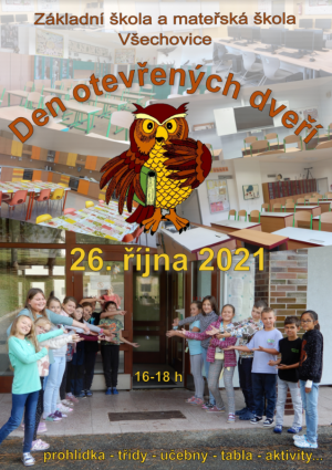 Den otevřených dveří v ZŠ Všechovice 26.10.2021 1